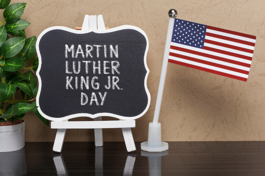 Martin Luther King Jr. Day Sign