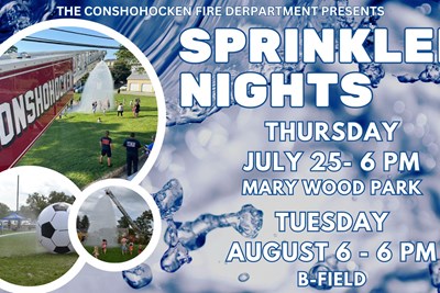August Sprinkler Night Moved to August 6